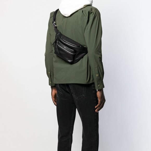 99% NEW SANDRO MENS BELT BAG - Picture 3 of 14